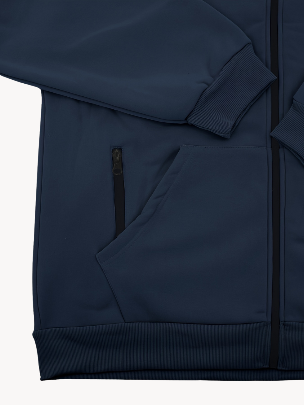 Herren Sport Set Marineblau Hoodie Jogginghose