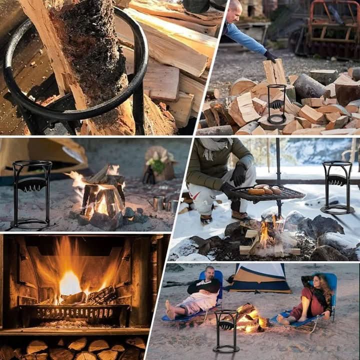 Holzspalter Manuel für Kamin und Freien, Sicher und Effizient