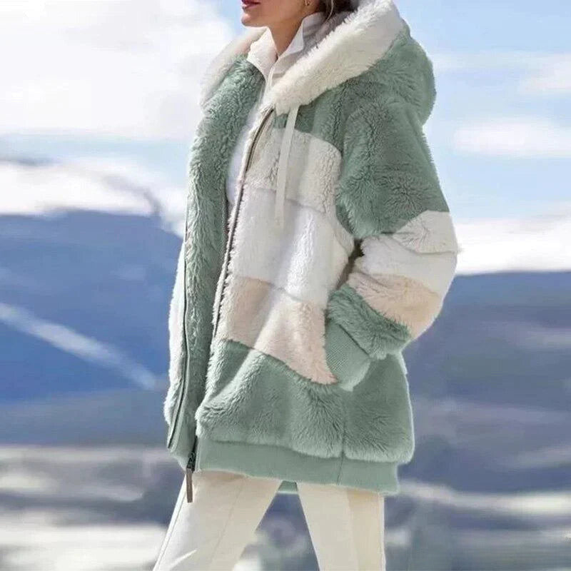 Harper Damen Fleecejacke Mit Kapuze