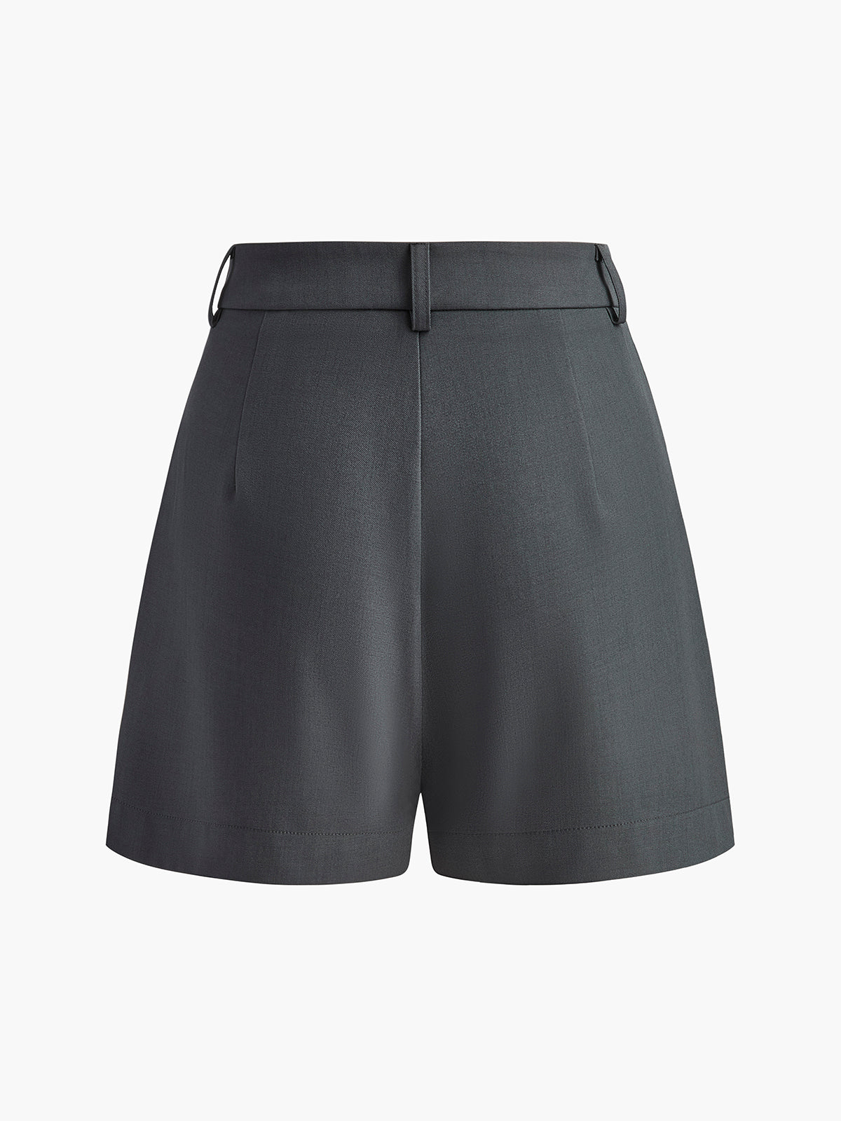Damen Highwaist Shorts Gerades Bein Hüftabschluss