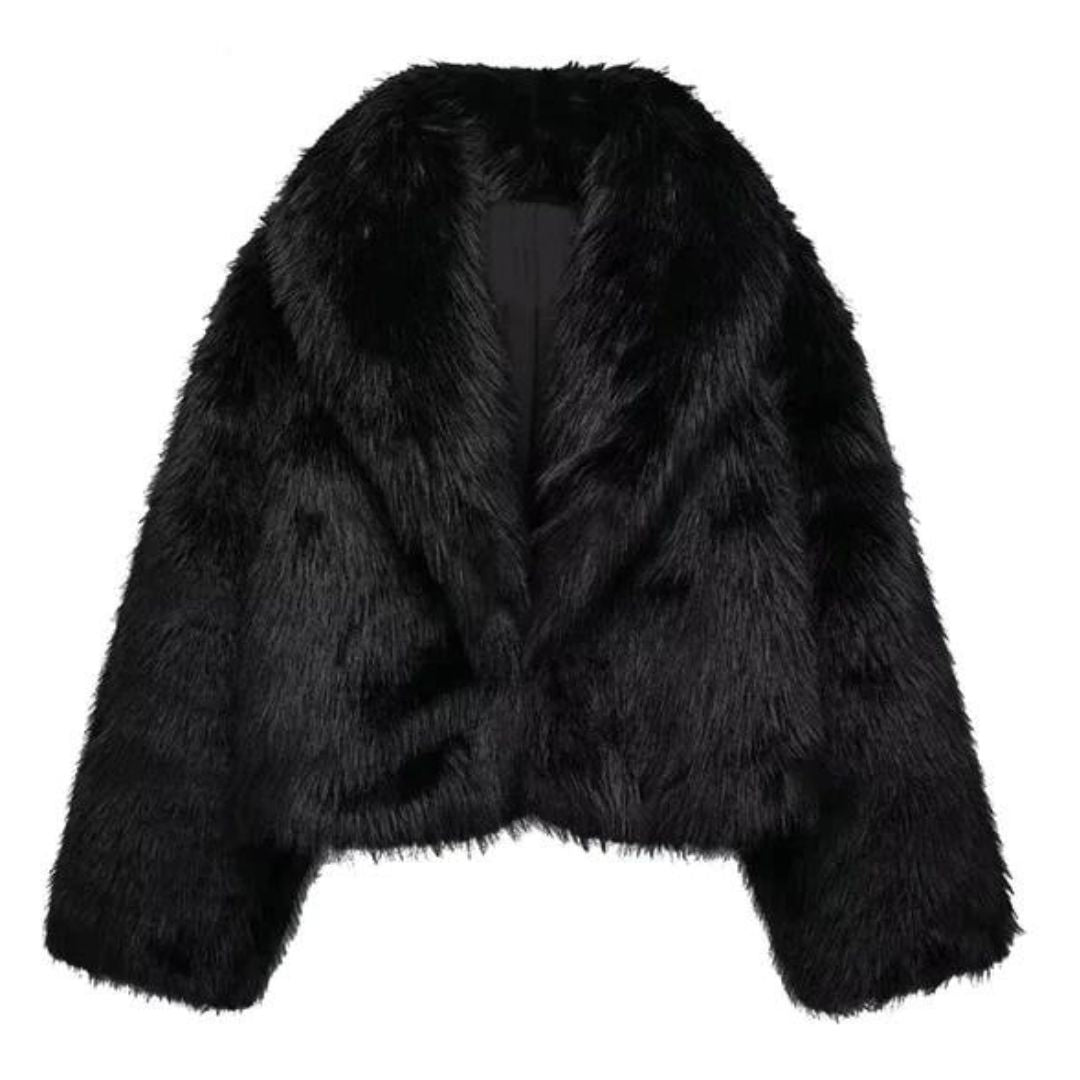 Norvielle Damen Fellmantel