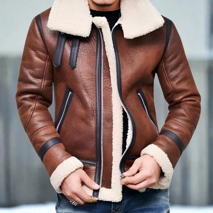 Norvielle Herren Winterjacke Gefüttert