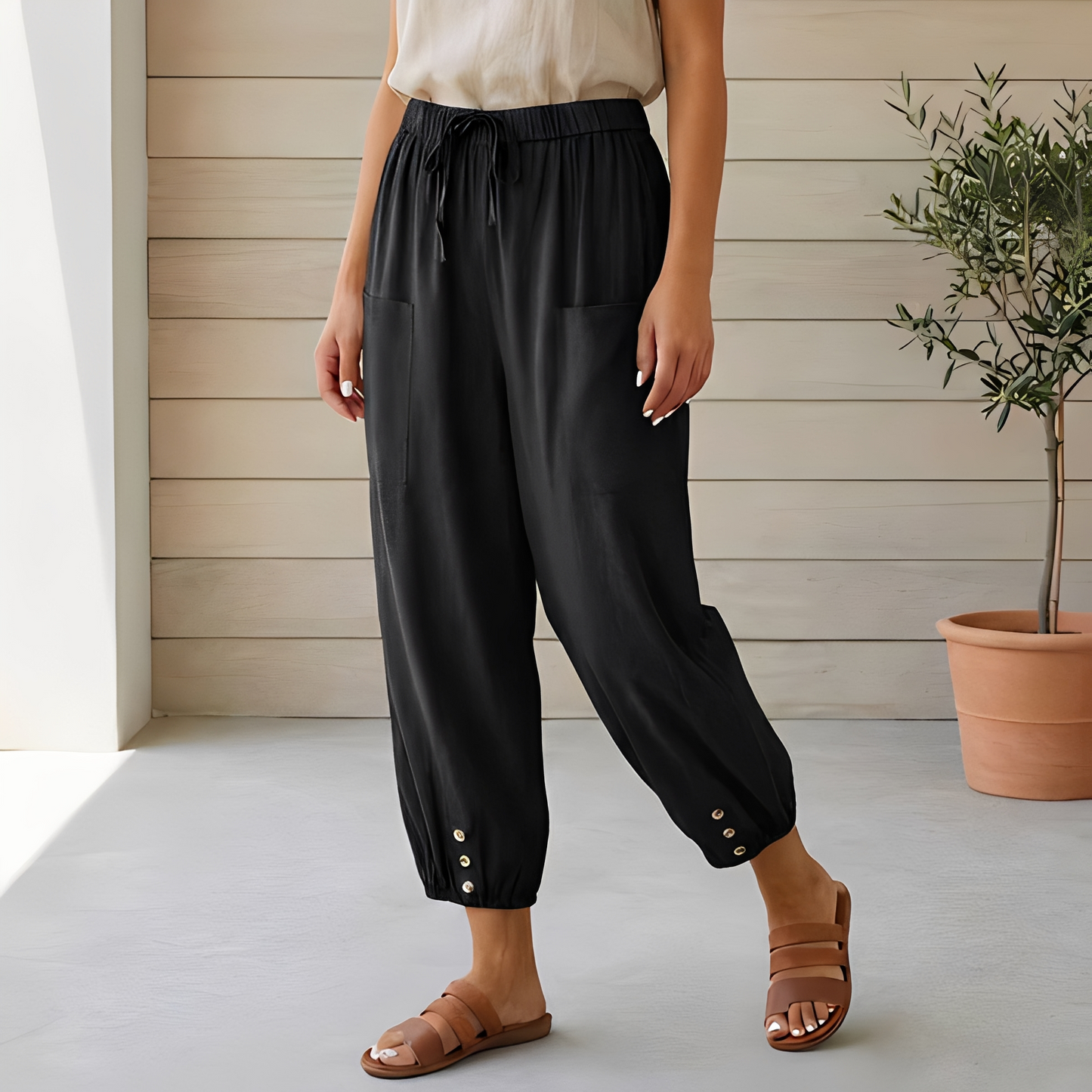 Damenhose Komfort Hose Stil
