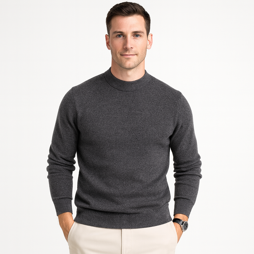 Herren Strickpullover Legere Form Ruhige Linienführung