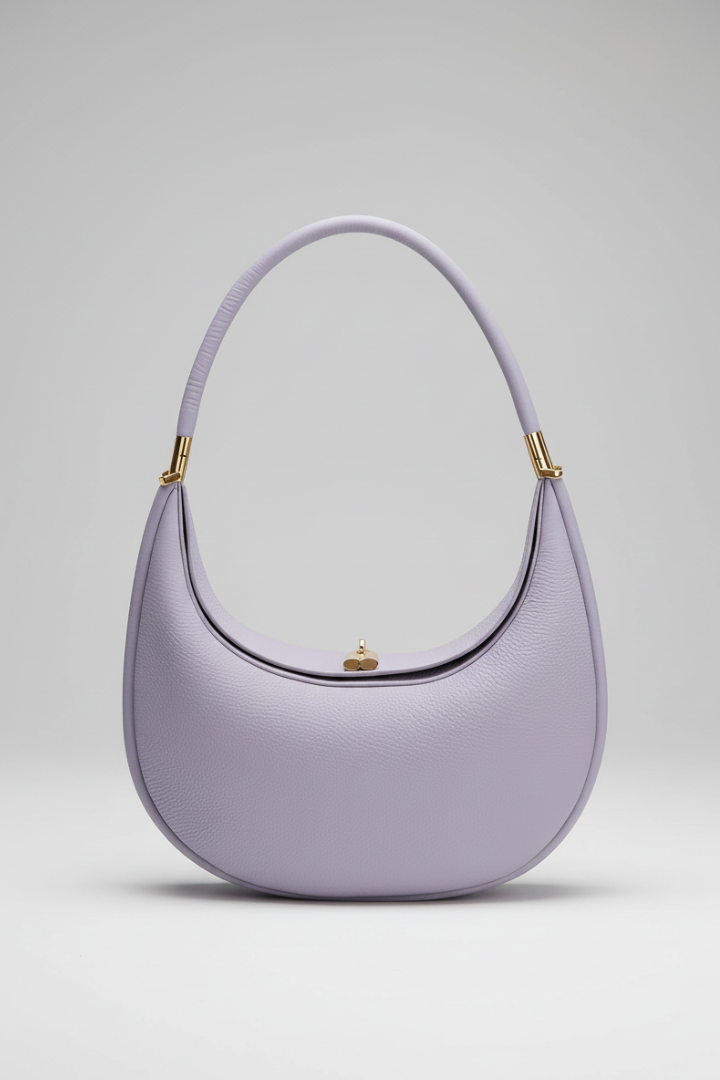 Damen Klassische Halbmond Schultertasche Einriemen
