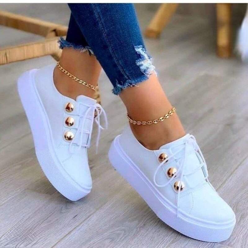 Elarova | Bequeme Frauenschuhe Mit Schnürsenkeln