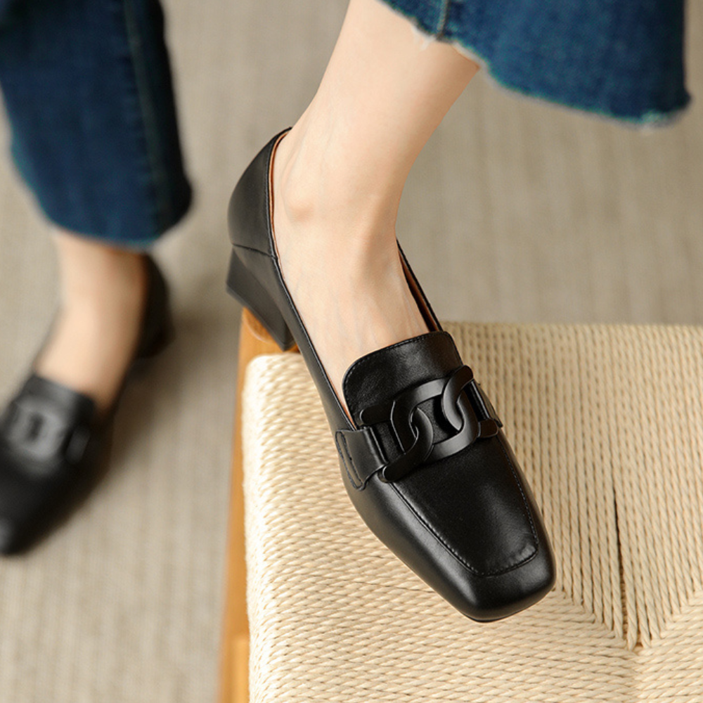 Elarova | Bequeme Schuhe mit Mittlerem Absatz und Fußgewölbeunterstützung