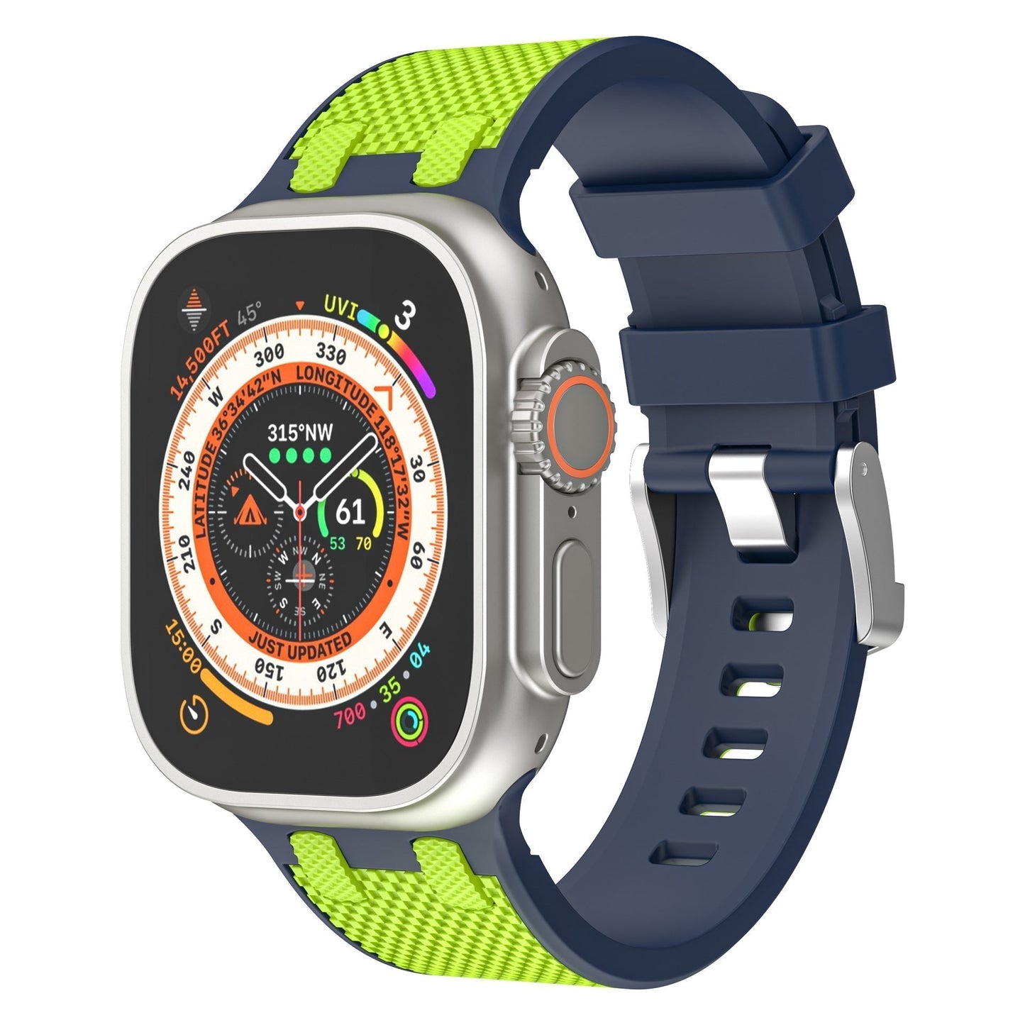 Elarova | Doppelte Farblich Passende Silikonband Für Apple Watch