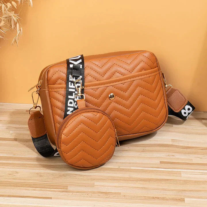 Elarova | Einzigartige quadratische Handtasche Damen Stilvoll & Modern