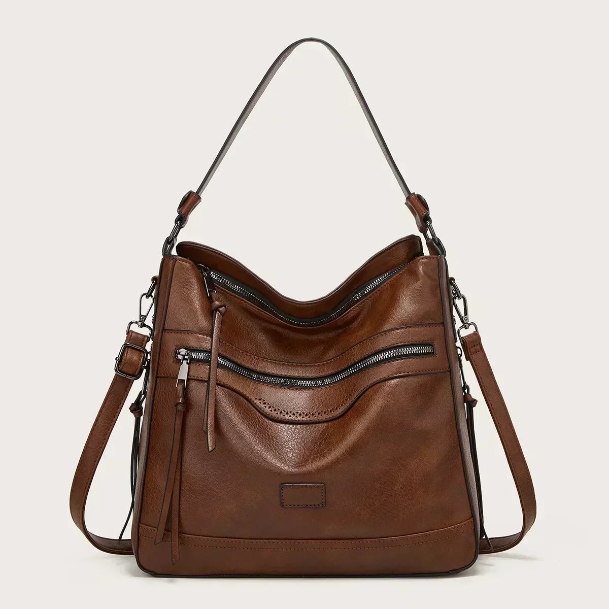 Elarova | Elegante Leder Umhängetasche