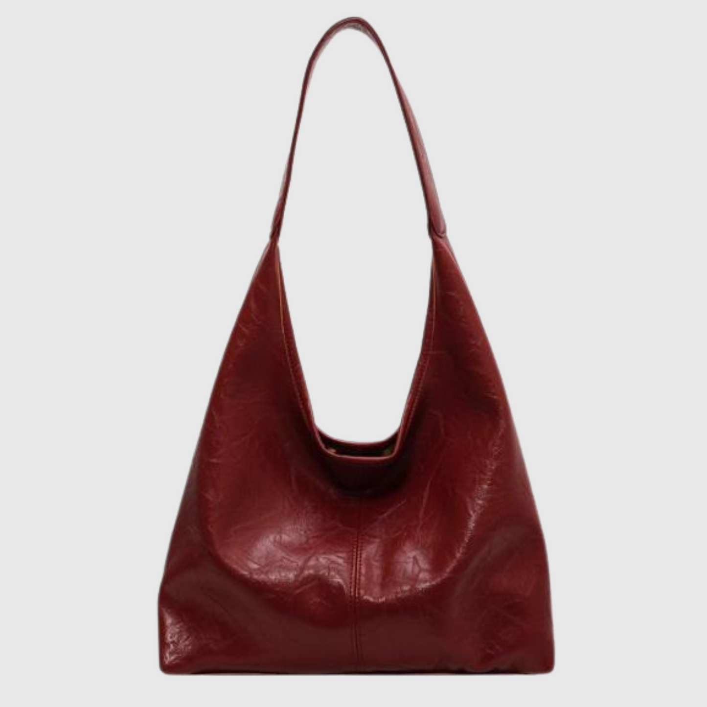 Elarova | Groß Kunstleder Umhängetasche Damenhandtasche