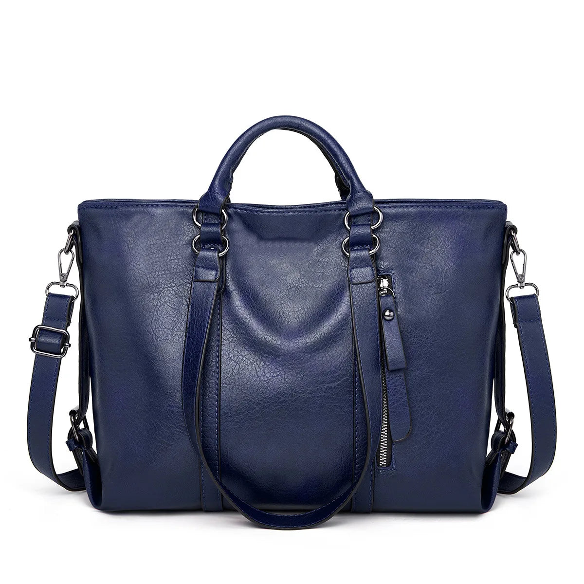 Elarova | Große LederSchultertasche