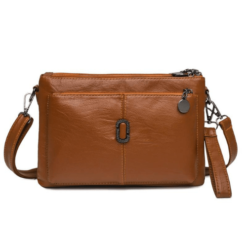 Elarova | Kleine Ledere Schultertasche Damen Hochwertige Lederverarbeitung