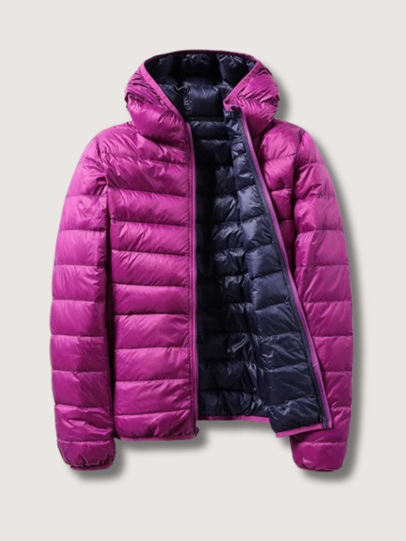 Elarova | Leichte Damen-Steppjacke mit Kapuze