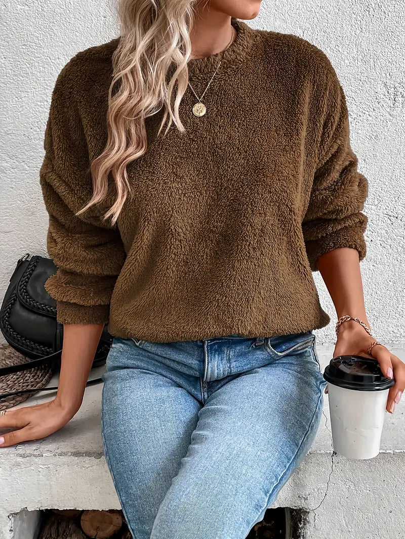 Elarova Teddy-Pullover für kaltes Wetter