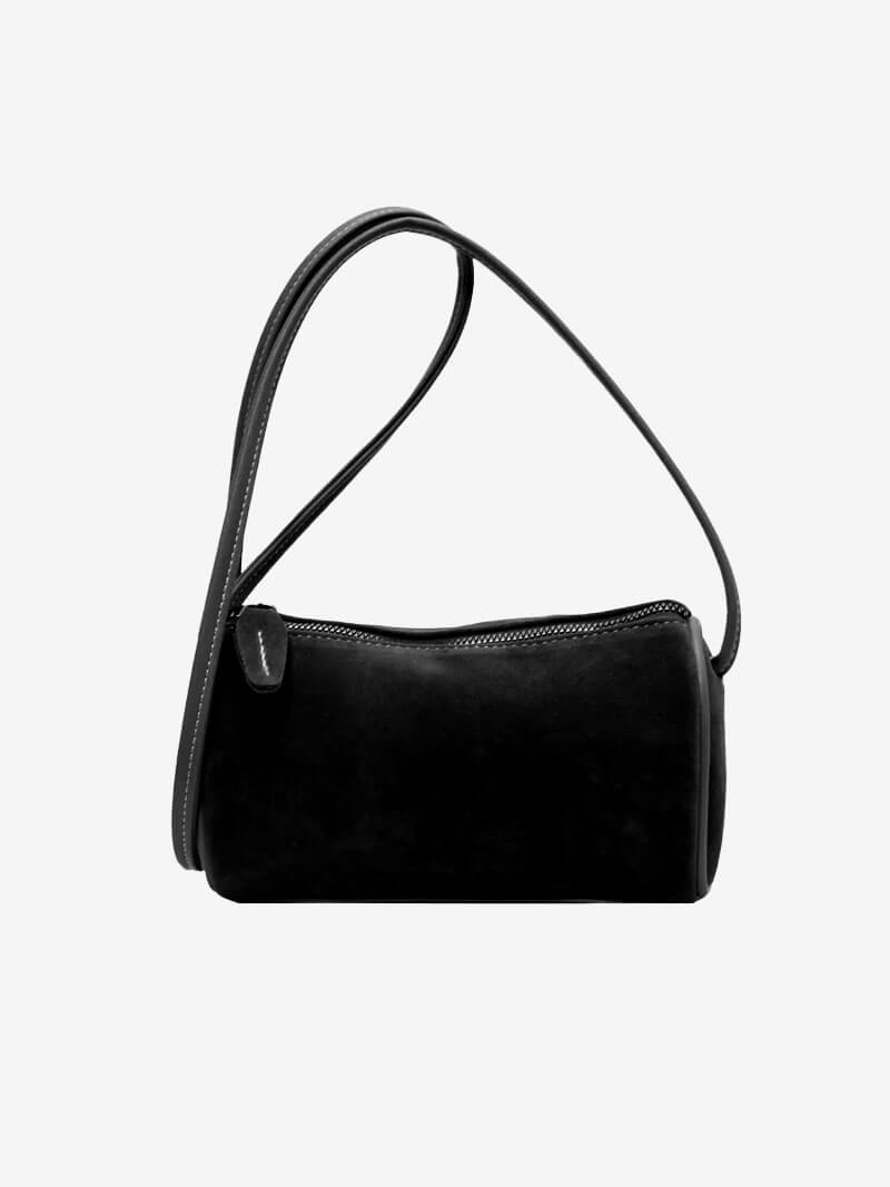 Elarova | Weiche Braune Wildleder Tasche