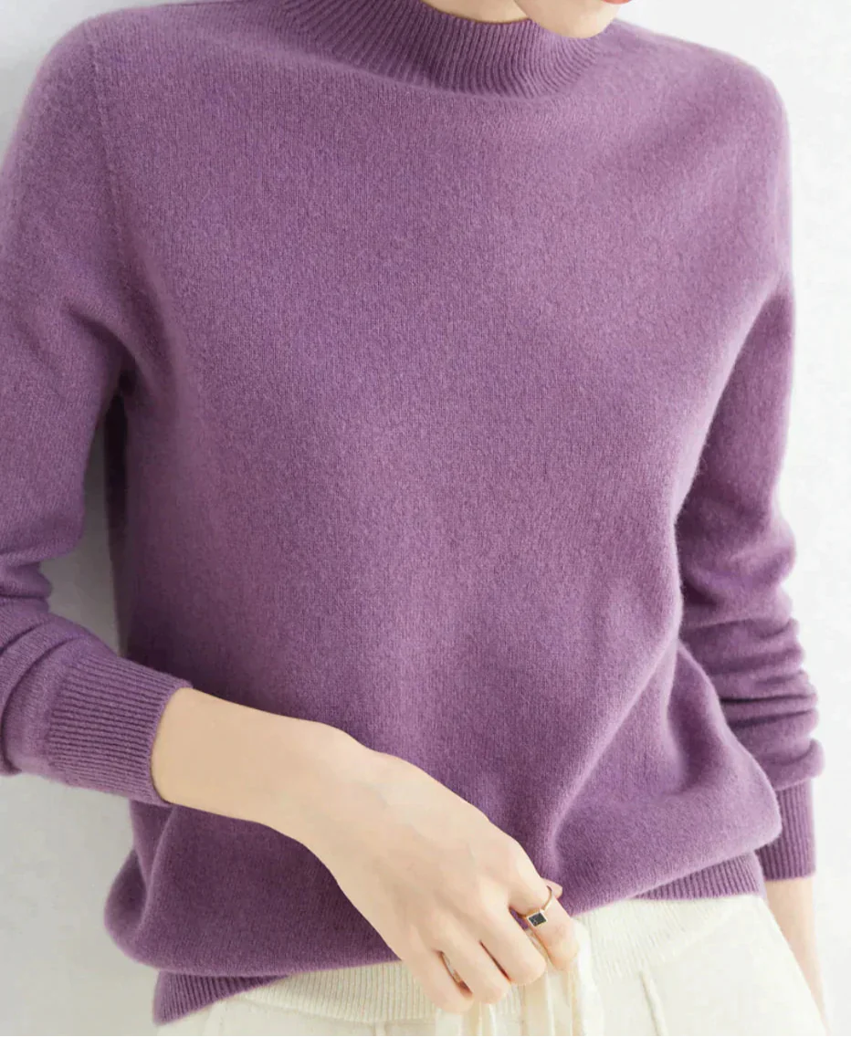 Eleganter Kaschmir Pullover für zeitlosen Komfort 14