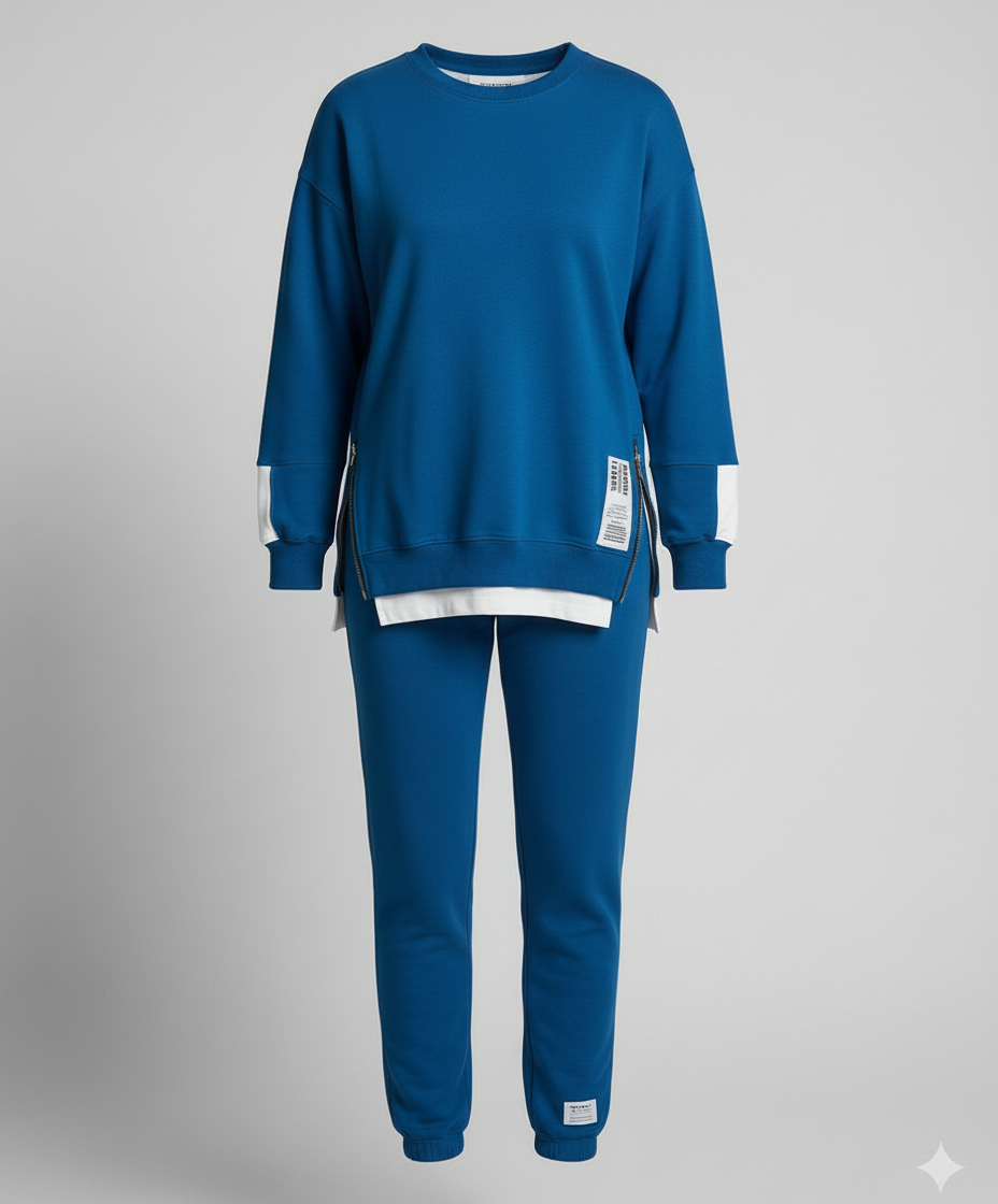 Damen Sweatshirt und Hosen Set