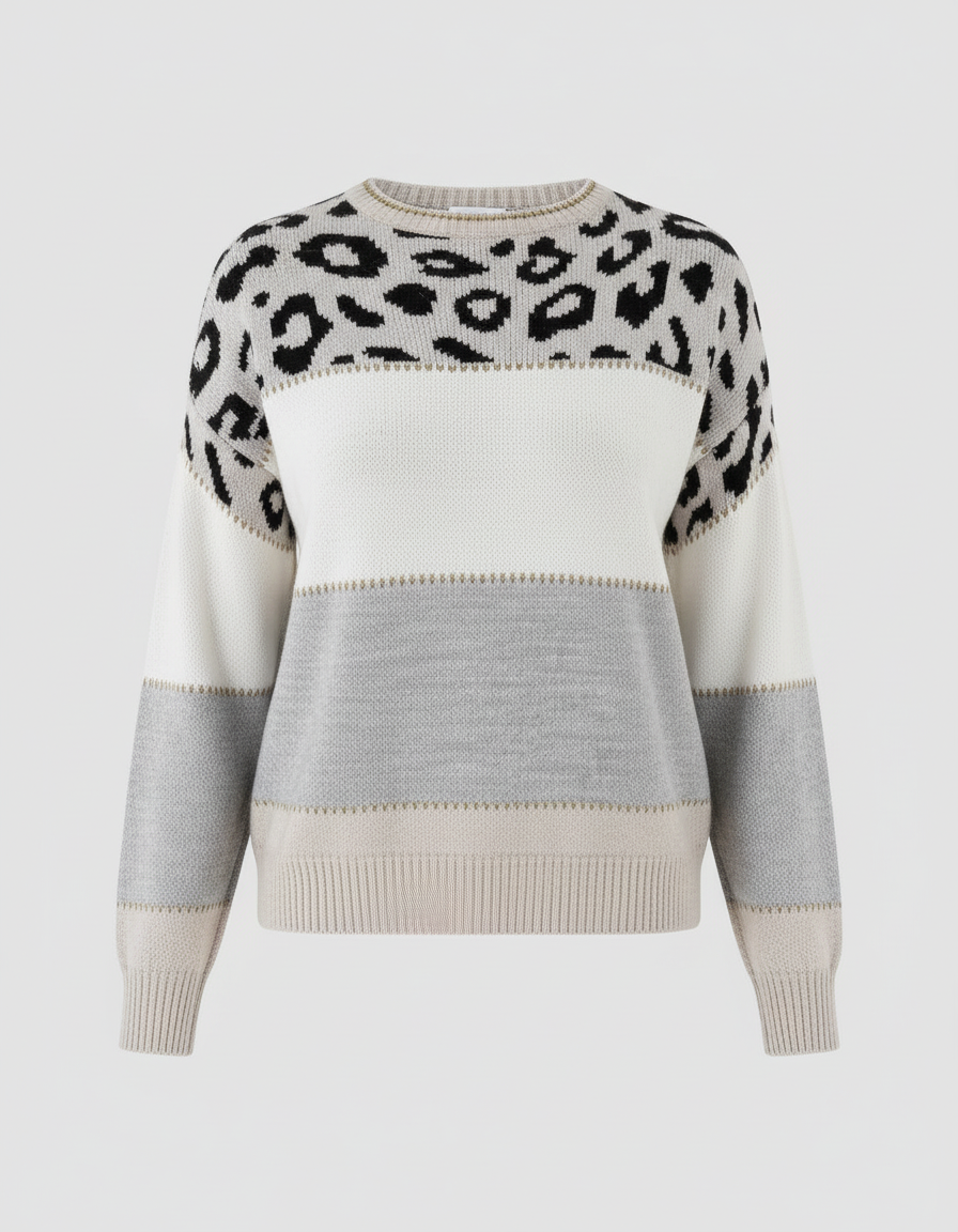 Damen Pullover mit Druck Norvielle