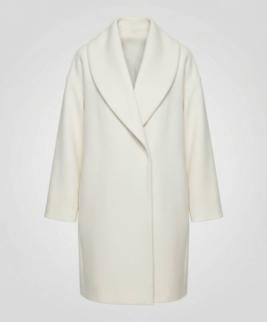 Damen Wintermantel Wollstoff