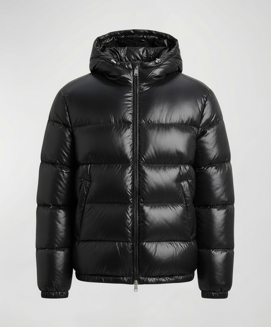 Unisex Daunenpufferjacke Wasserabweisend