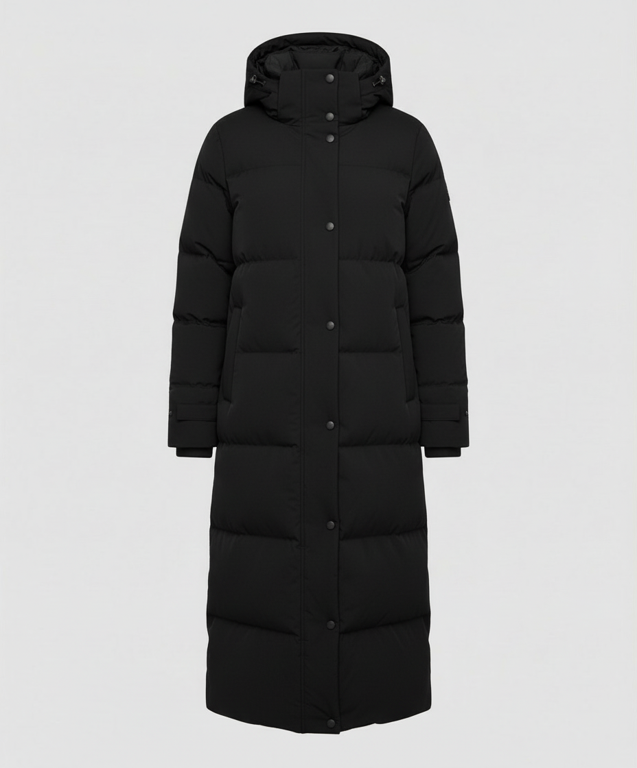 Langer Damen Daunenmantel Plus Size