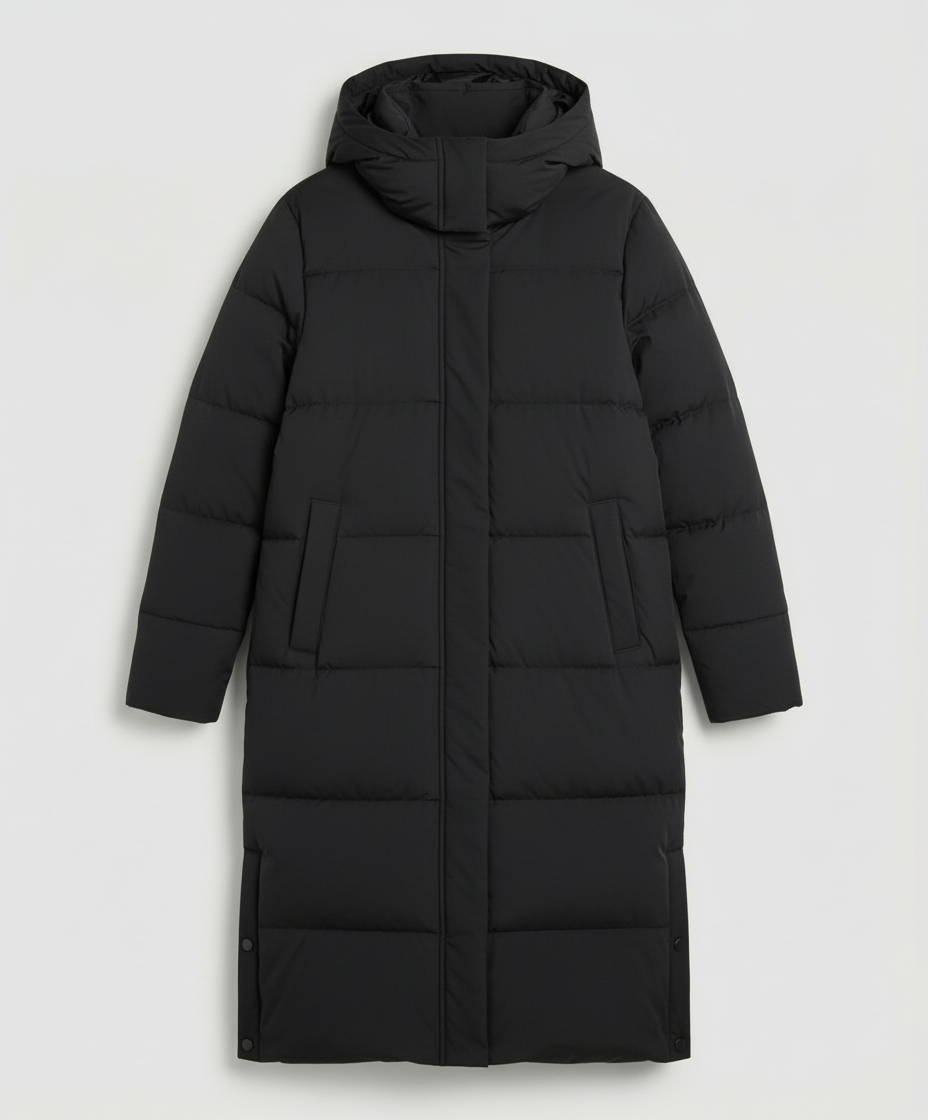 Damen Winterjacke Windfest Elegantes Design