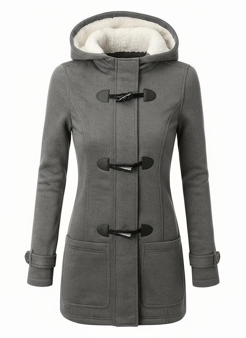 Damen Winterjacke Gefüttert Warm