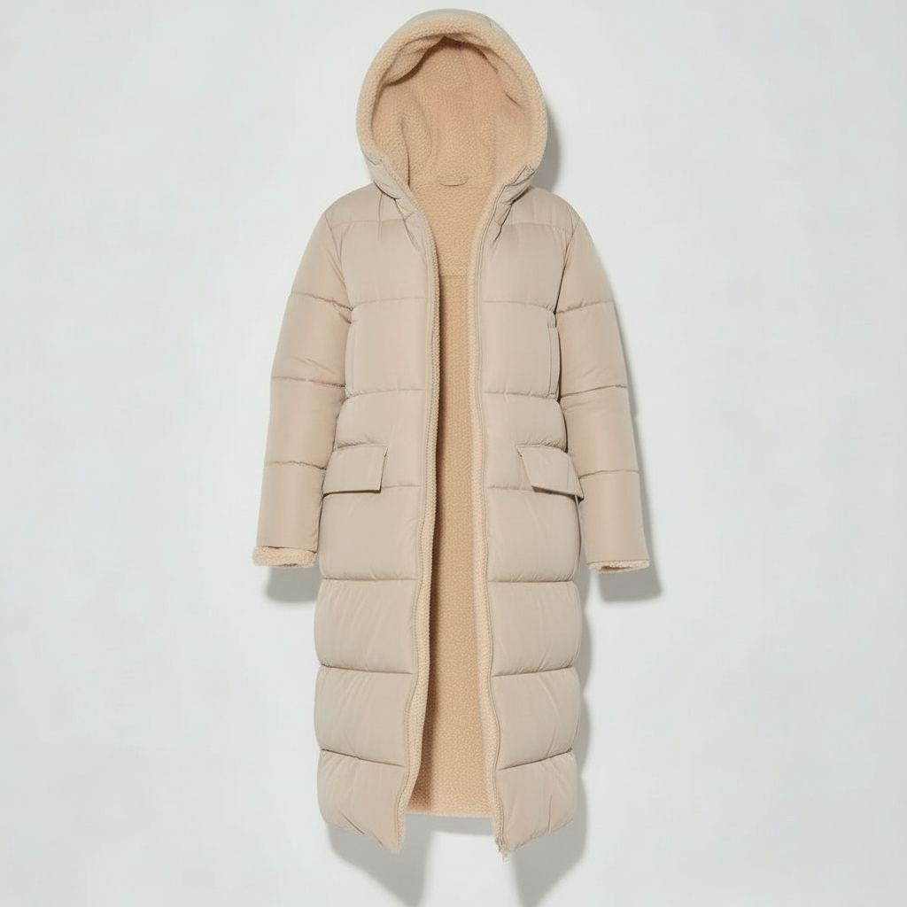 Umkehrbare Damen Winterjacke Komfort