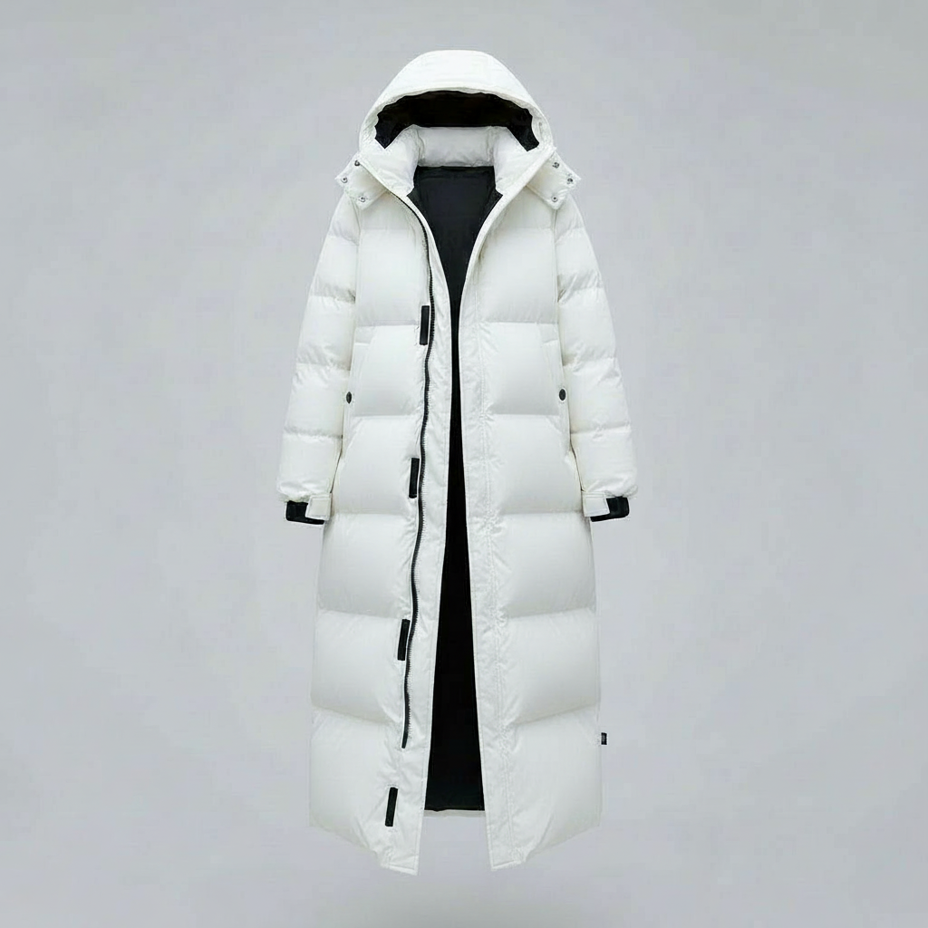 Damen Winterjacke Winddicht Lang