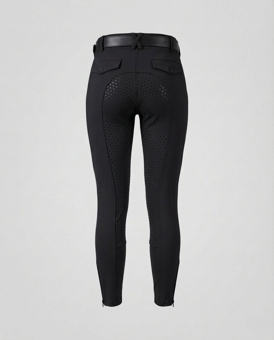 Damen Reithose Silikonbesatz