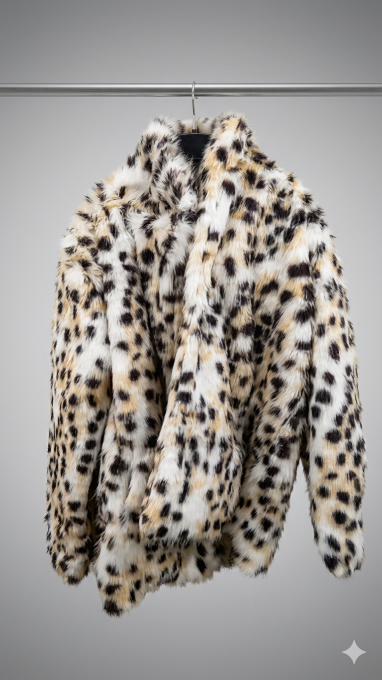 Damen Kunstfelljacke Flauschig Norvielle
