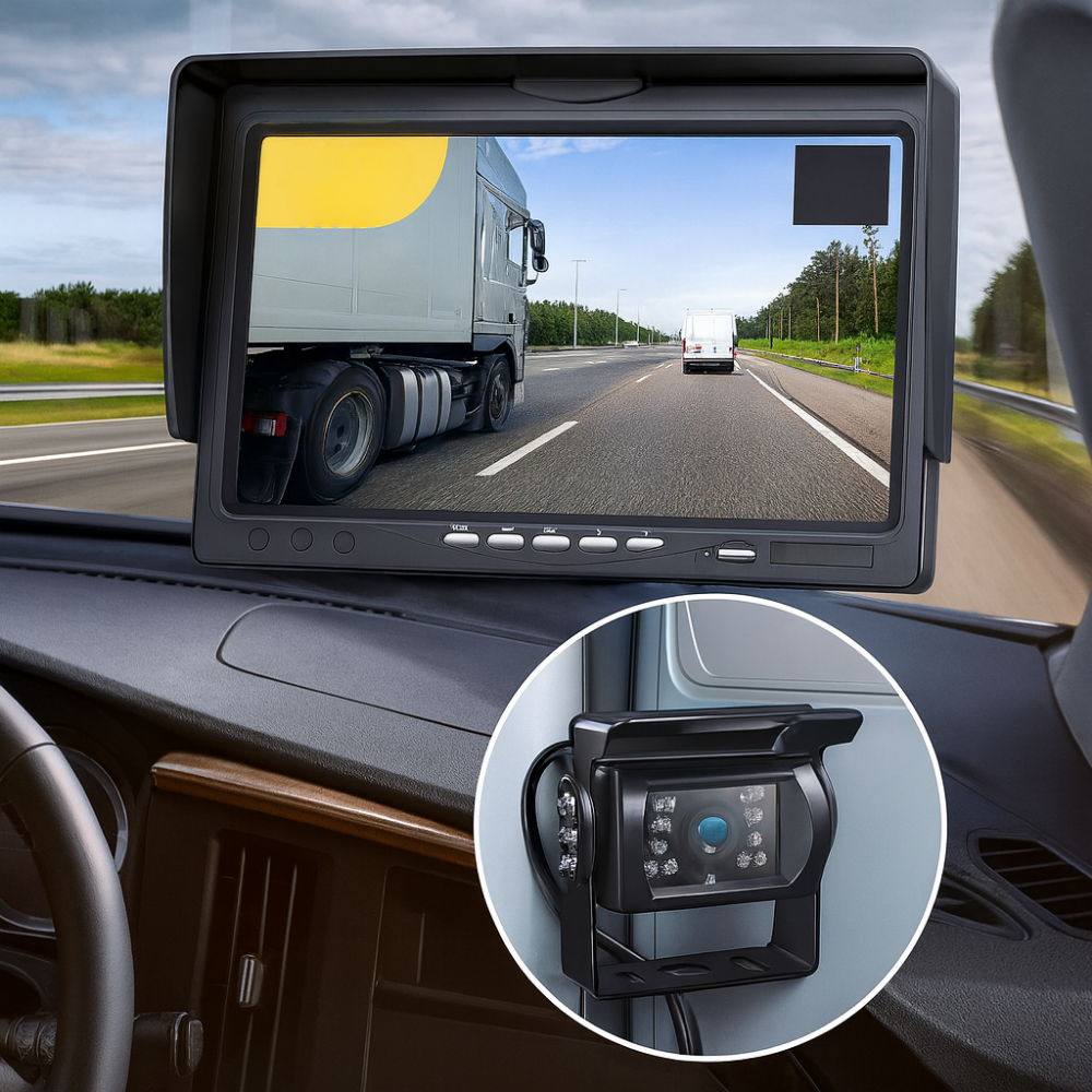 LKW-Rückfahrkamera Nachtsicht Monitor Sicherheitsanzeige