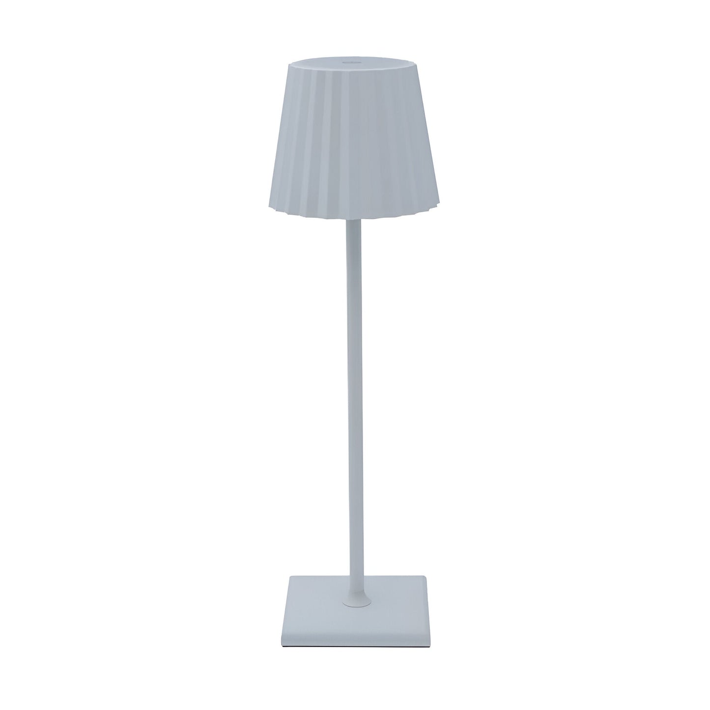 Kabellose LED Tischlampe Aluminium 3 Helligkeitsstufen Akkubetrieb