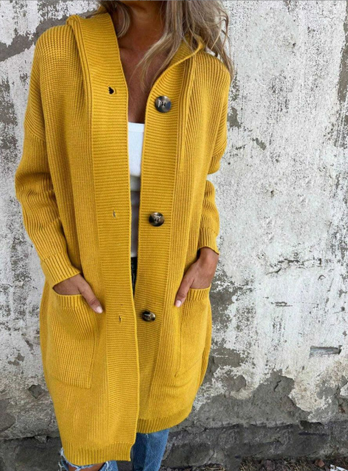 Damen Langer Cardigan