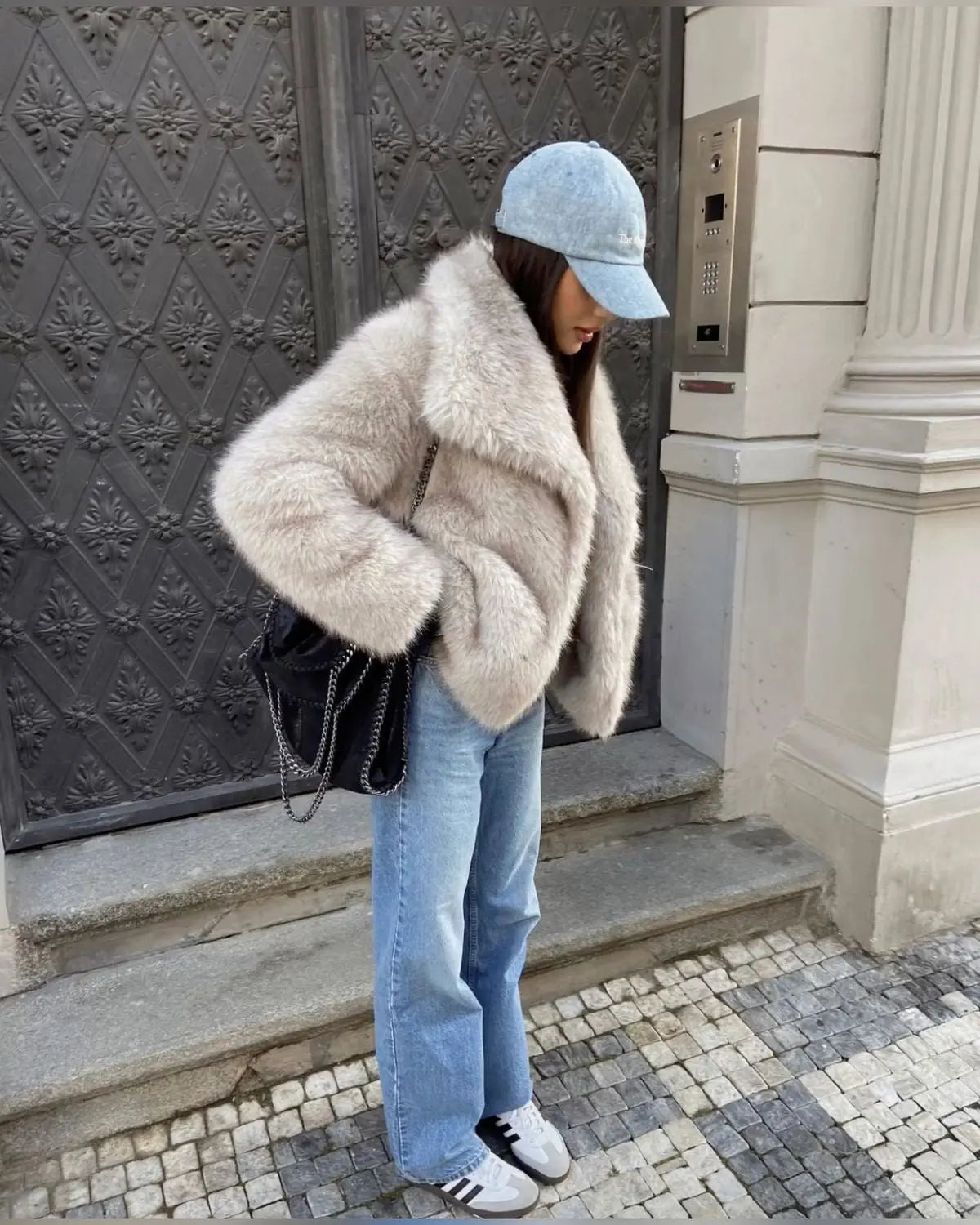 Damen Jacke Strukturdesign Täglich