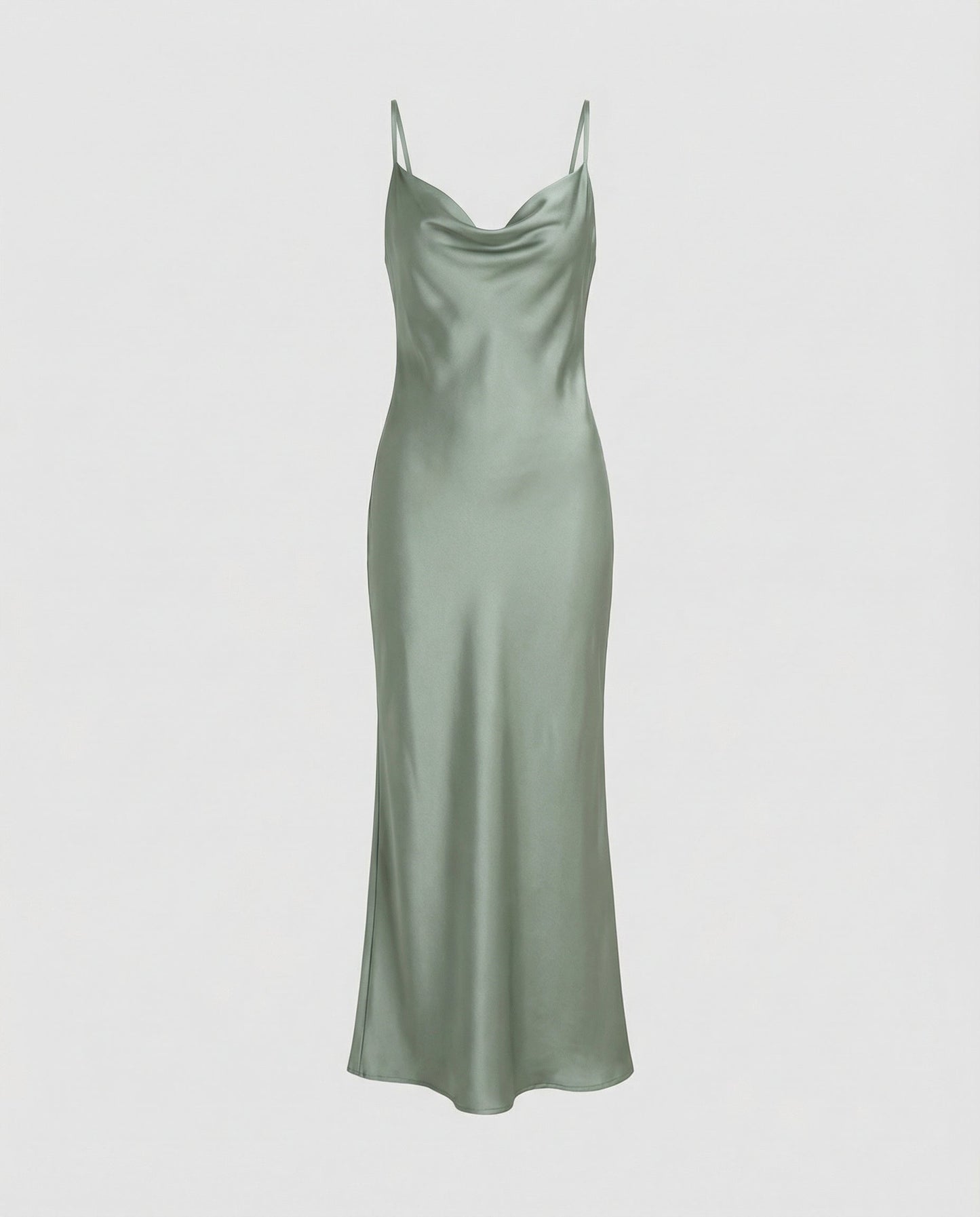 Damen Satin-Kleid Elegant