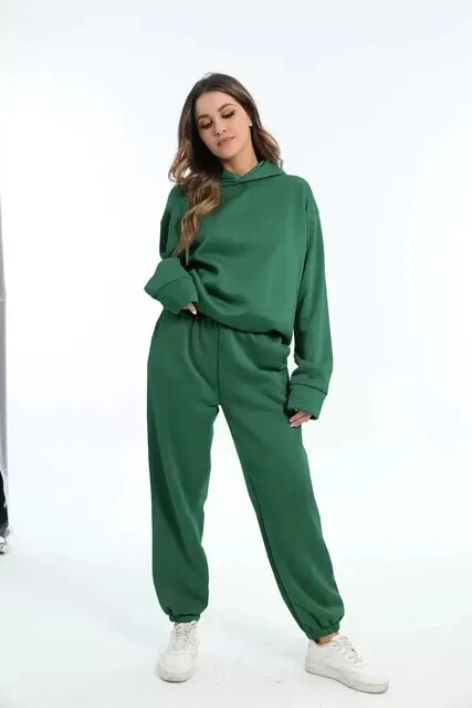Damen Jogging Set Bequem Norvielle