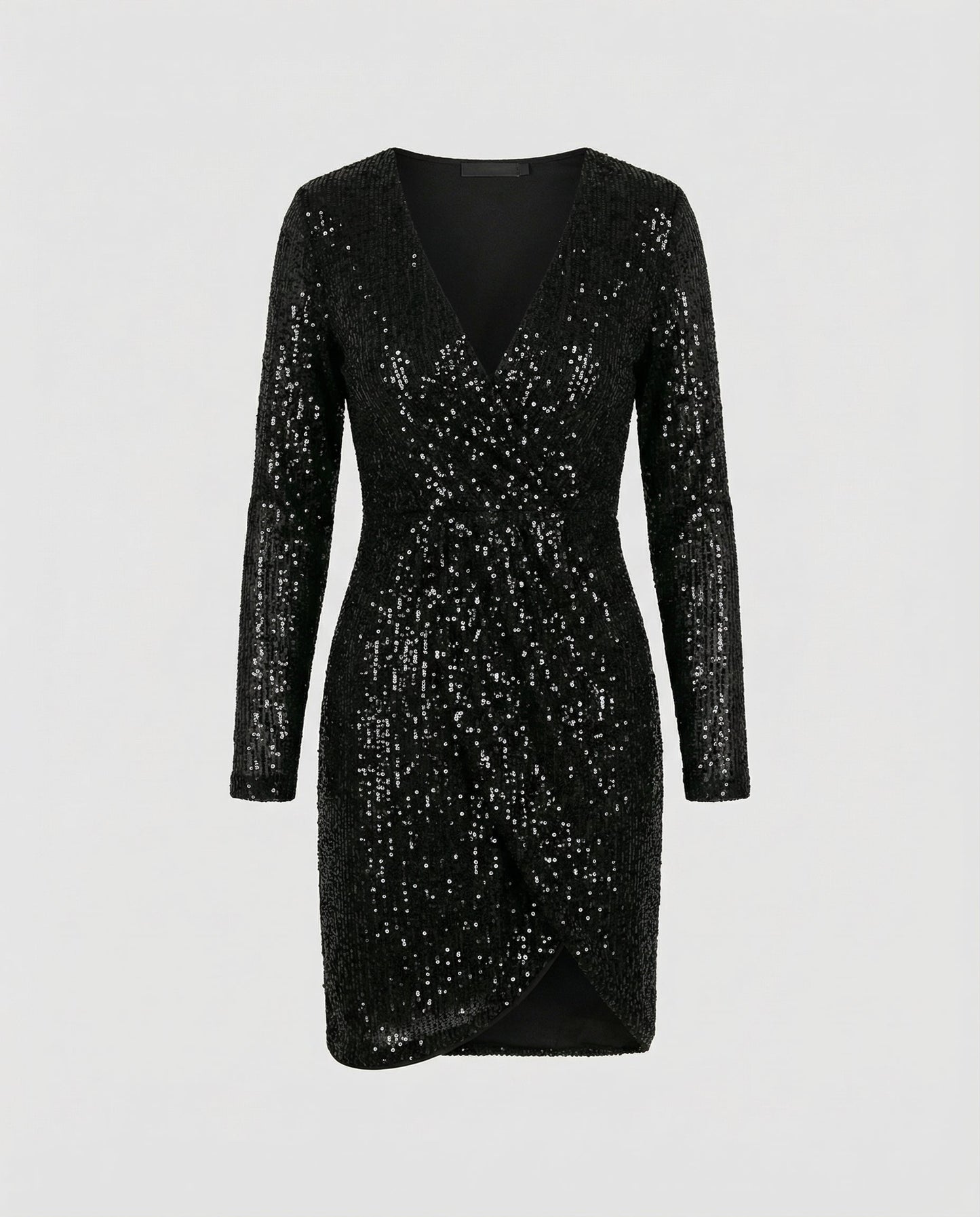 Damen Paillettenkleid Schimmernd