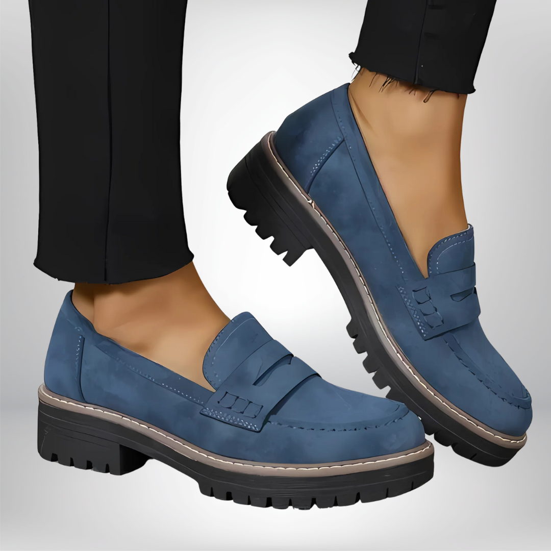 Damen Plateau Schuhe Elegant