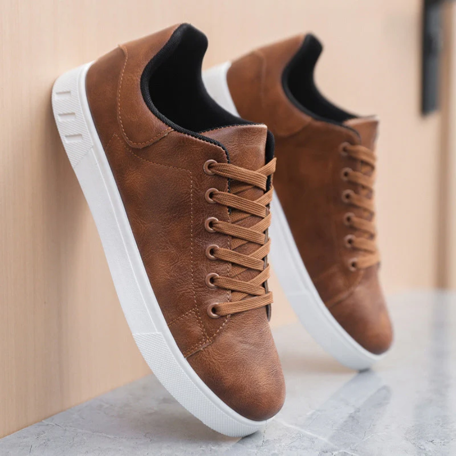Herren Sneaker Schnürschuhe Lässig