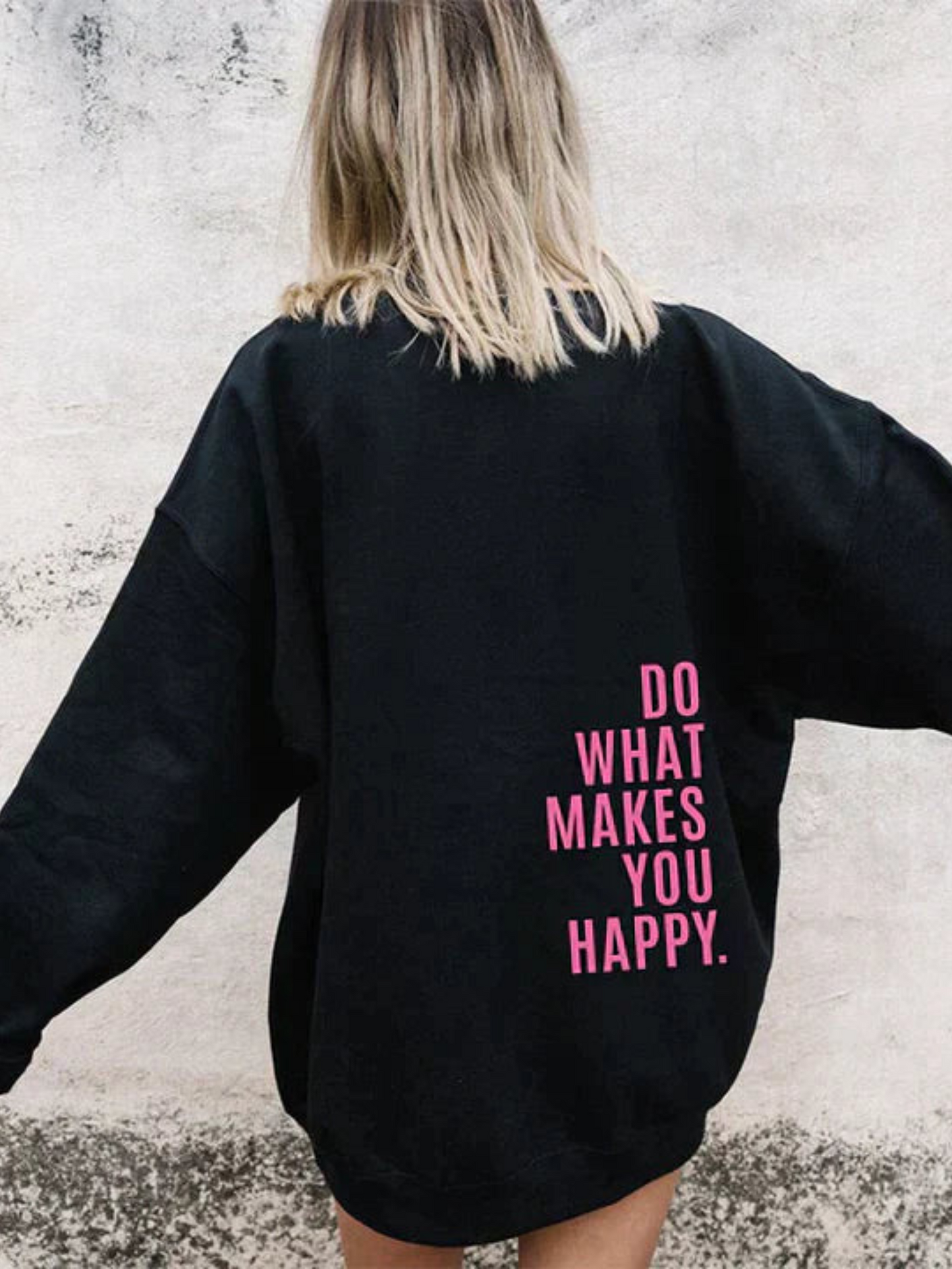 Norvielle Damen Hoodie Buchstaben-Print Bequem