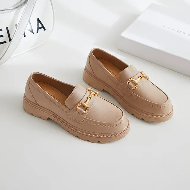 Norvielle Damen Plateau Slipper