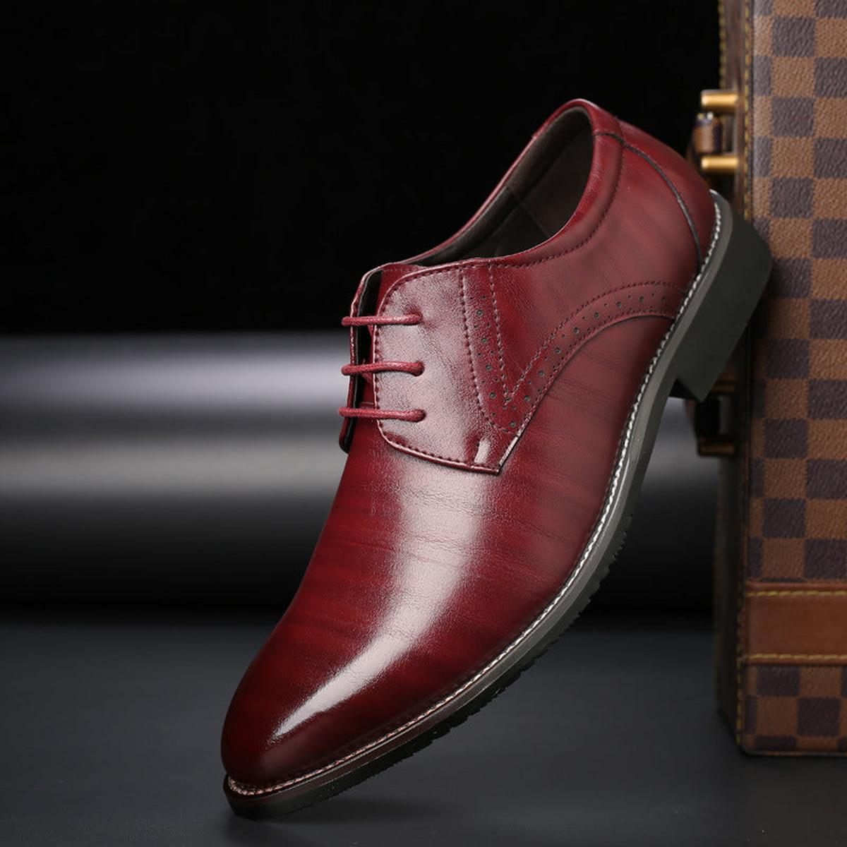 Elias Herren Formelle Schnürschuhe
