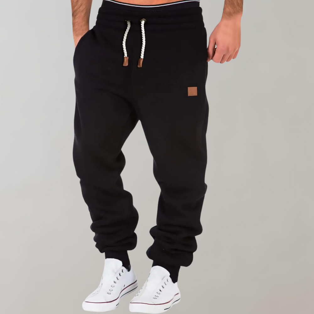 Herren Jogginghose Kordelzug Entspannte Passform