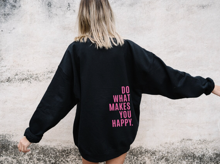 Layla Damen Baggy Hoodie Mit Taschen