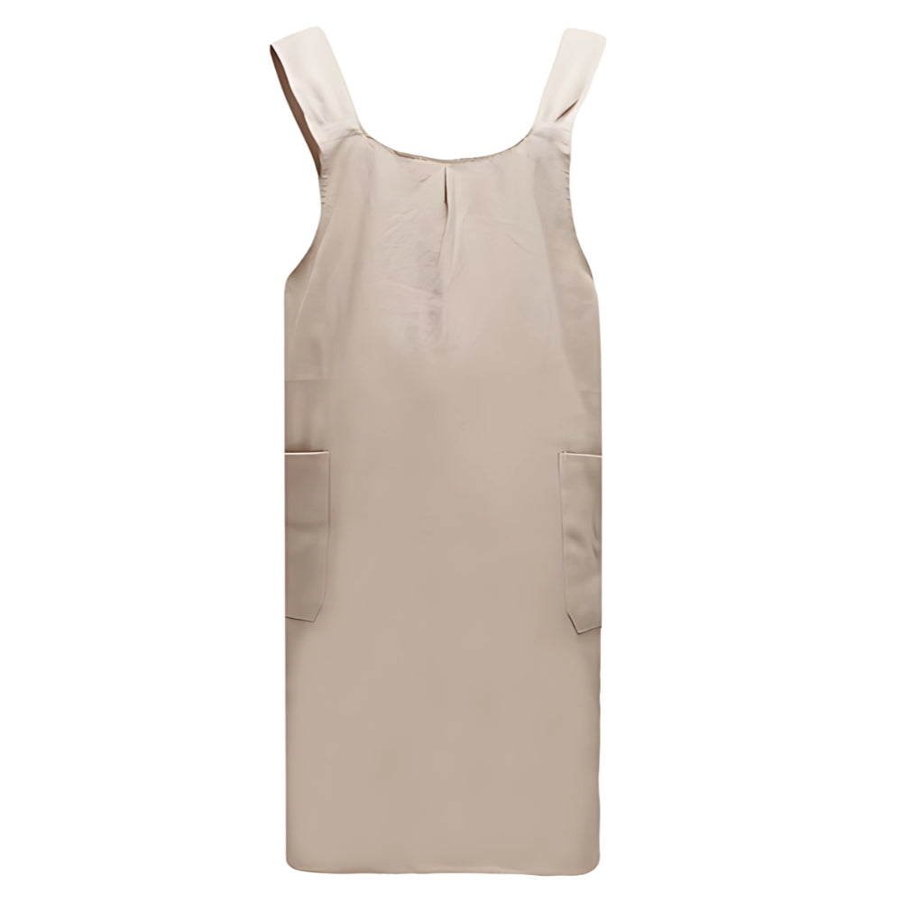 Koreanisches Kreuzrücken-Schürzenkleid Damen Baumwolle