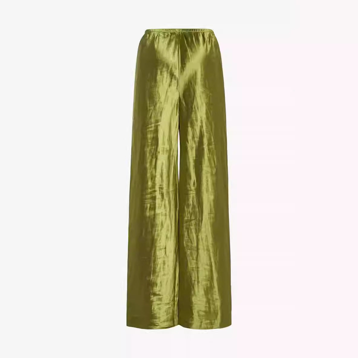 Damen Hochbundhose Satin Elegant