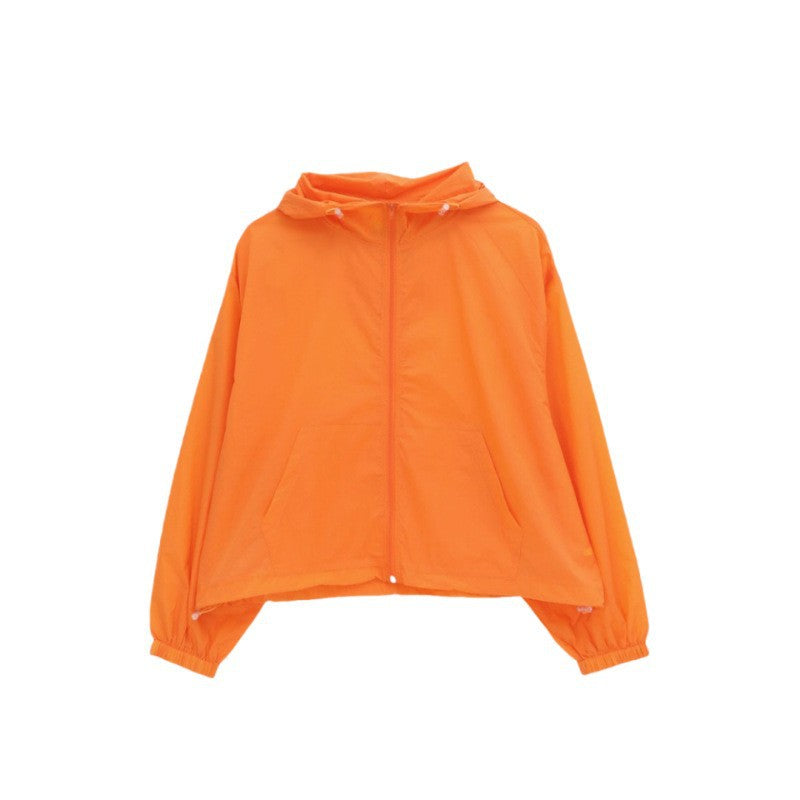 Damen Leichte Windbreaker-Jacke Sportlich Norvielle