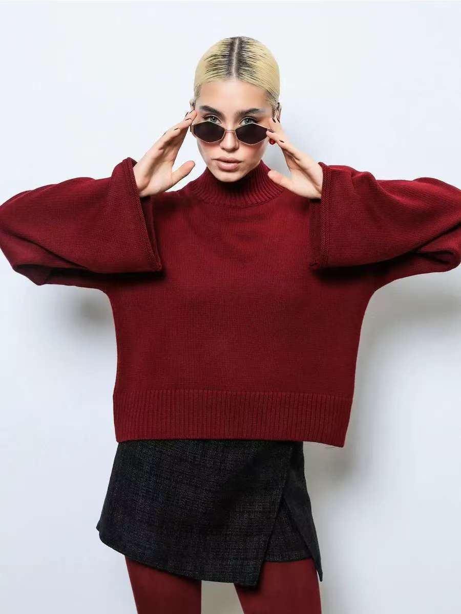 Damen Oversized Pullover Norvielle